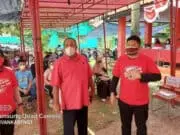 2.000 Orang Sudah di Vaksinasi di DPC PDIP Kabupaten Tangerang, Rano Karno Pun Hadir Meninjau Kegiatan Vaksinasi DPC PDI Perjuangan Kabupaten Tangerang.