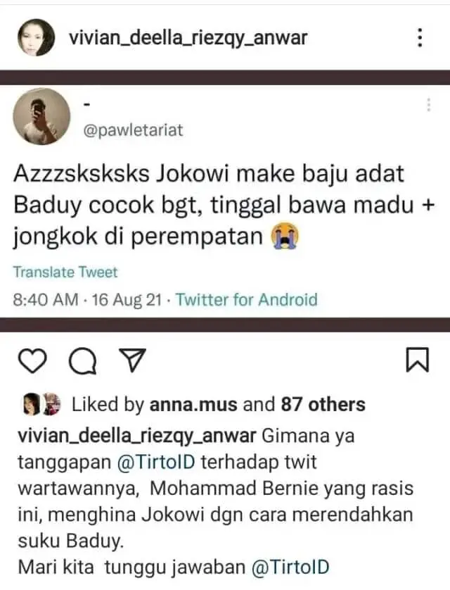 Ketua KNPI Lebak Minta Polri Segera Tangkap Pelaku Penghina Adat Baduy Ketua KNPI Lebak Minta Polri Segera Tangkap Pelaku Penghina Adat Baduy
