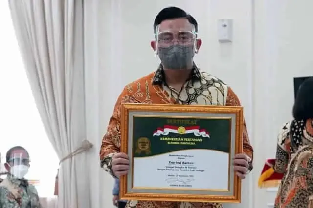 Provinsi Banten Raih Peringkat 3 Nasional Peningkatan Produktifitas Padi Provinsi Banten Raih Peringkat 3 Nasional Peningkatan Produktifitas Padi