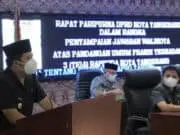 Paripurna, Wali Kota Tangerang Jawab Pandangan Umum Fraksi Terkait 3 Raperda Paripurna, Wali Kota Tangerang Jawab Pandangan Umum Fraksi Terkait 3 Raperda