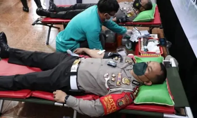 Hari Lalulintas ke-66, Polisi Donor Darah Hari Lalulintas ke-66, Polisi Donor Darah
