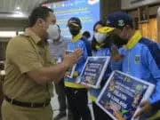 40 Atlet PON ke-XX 2021 Asal Kota Tangerang Diberangkatkan ke Papua 40 Atlet PON ke-XX 2021 Asal Kota Tangerang Diberangkatkan ke Papua