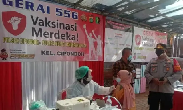 Ini 10 Titik Lokasi Gerai Vaksin Merdeka Polsek Cipondoh, Gratis Hingga 1 Oktober Ini 10 Titik Lokasi Gerai Vaksin Merdeka Polsek Cipondoh, Gratis Hingga 1 Oktober