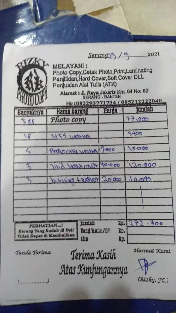 Mahasiswa Kampus UNTIRTA Keluhkan Pelayanan Foto Copy Rizky Mahasiswa Kampus UNTIRTA Keluhkan Pelayanan Foto Copy Rizky