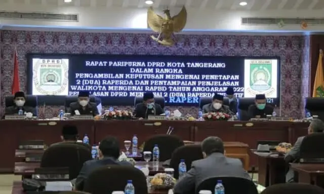 Paripurna DPRD Kota Tangerang, Pemulihan Ekonomi Jadi Prioritas Paripurna DPRD Kota Tangerang, Pemulihan Ekonomi Jadi Prioritas