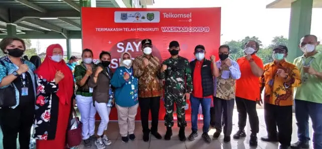Vaksinasi Gratis, Telkomsel Dukung Brigade Kavaleri dan Pemkot Tangsel Vaksinasi Gratis, Telkomsel Dukung Brigade Kavaleri dan Pemkot Tangsel