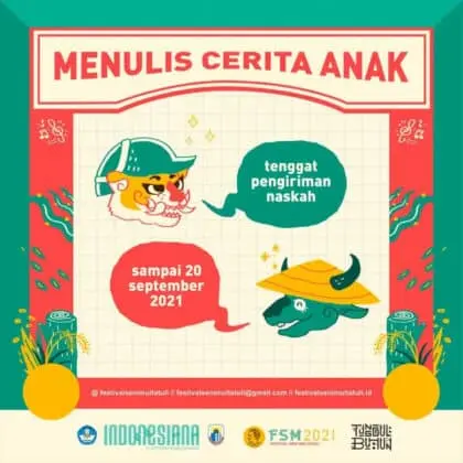 Festival Seni Multatuli 2021 Gelar Lomba Menulis Cerita Anak