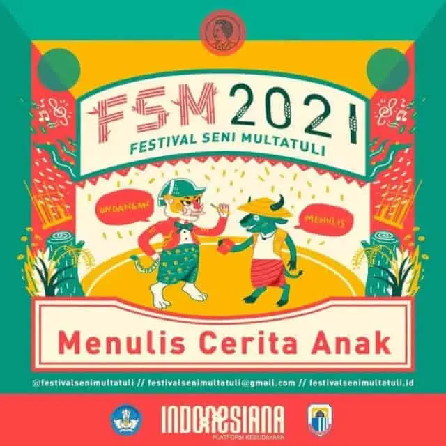 Festival Seni Multatuli 2021 Gelar Lomba Menulis Cerita Anak Festival Seni Multatuli 2021 Gelar Lomba Menulis Cerita Anak