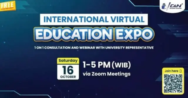 ICAN Hadirkan Pameran Pendidikan Internasional dengan Ratusan Universitas Bergengsi di Dunia ICAN Hadirkan Pameran Pendidikan Internasional dengan Ratusan Universitas Bergengsi di Dunia