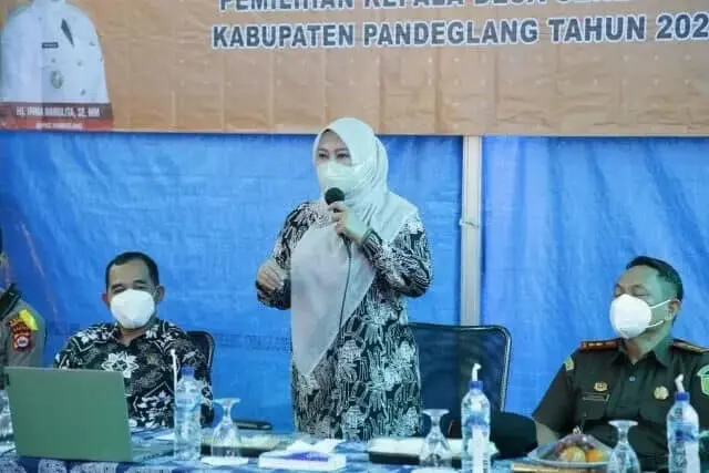 17 Oktober Pilkades di Pandeglang Dilaksanakan, Bupati Irna Minta Cakades Patuhi Ikrar Damai