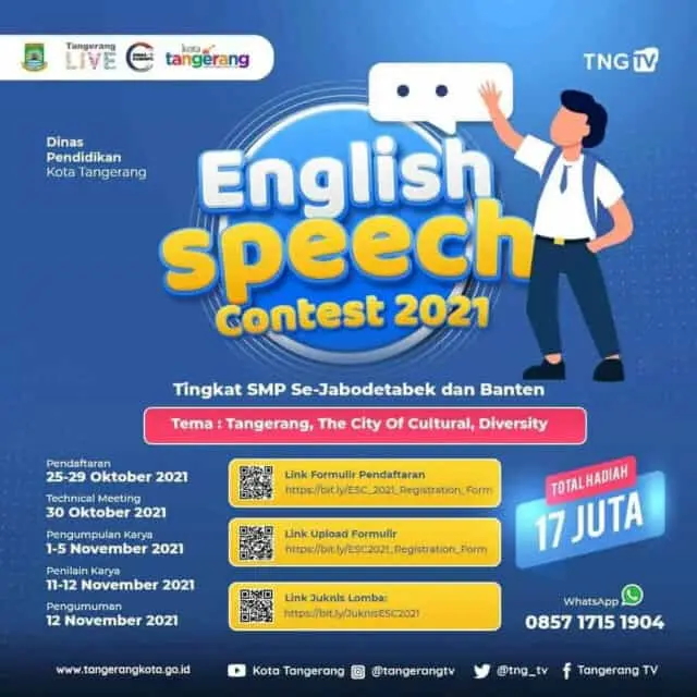 Total Hadiah Rp34 Juta, Dindik Gelar Lomba Pelajar SMP Se-Jabodetabek-Banten Total Hadiah Rp34 Juta, Dindik Gelar Lomba Pelajar SMP Se-Jabodetabek-Banten