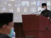 Sachrudin Beri Jawaban Terkait APBD 2022 di Paripurna DPRD Kota Tangerang