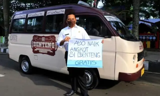 Ayo, Naik Angkot Si Benteng Kota Tangerang Gratis Hingga Akhir Tahun Ayo, Naik Angkot Si Benteng Kota Tangerang Gratis Hingga Akhir Tahun