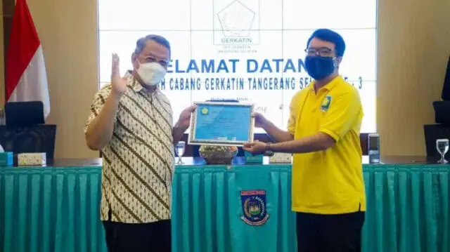 Muscab Gerkatin, Walikota Tangsel Dukung Pelayanan Isyarat Untuk Tuna Rungu Muscab Gerkatin, Walikota Tangsel Dukung Pelayanan Isyarat Untuk Tuna Rungu