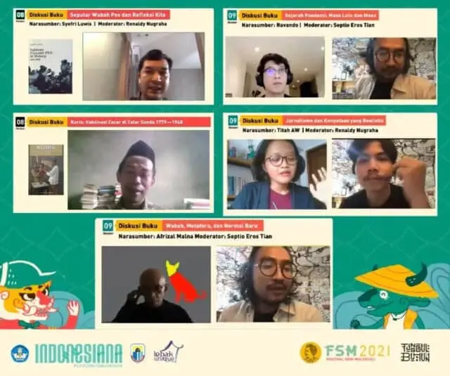 Belajar dari Pandemi, FSM Gelar Diskusi Buku Bertema Wabah Belajar dari Pandemi, FSM Gelar Diskusi Buku Bertema Wabah