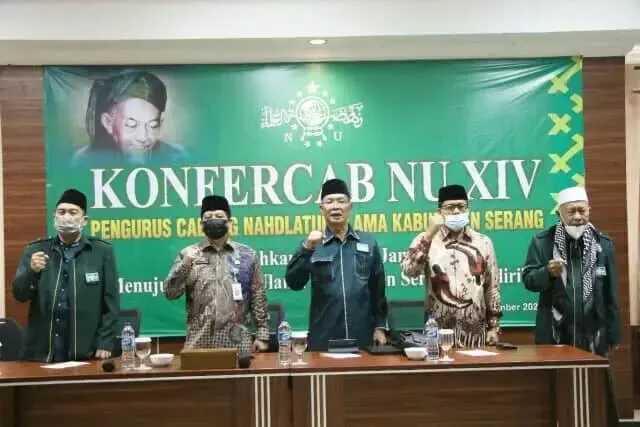 Buka Konfercab NU XIV, Sekda Kabupaten Serang Minta Dukungan Ulama Bongkar THM Maksiat