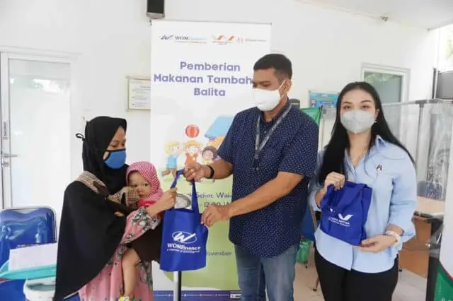Peduli Gizi Balita, WOM Finance Laksanakan Pemberian Makanan Tambahan untuk Balita Peduli Gizi Balita, WOM Finance Laksanakan Pemberian Makanan Tambahan untuk Balita