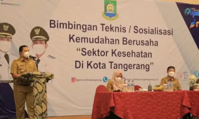 Sasar Sektor Kesehatan, Pemkot Tangerang Beri Bimtek Kemudahan Usaha Sasar Sektor Kesehatan, Pemkot Tangerang Beri Bimtek Kemudahan Usaha