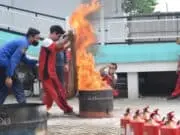 Hindari Resiko Kebakaran di Lingkungan Kerja, PMI Kota Tangerang Belajar ke BPBD Hindari Resiko Kebakaran di Lingkungan Kerja, PMI Kota Tangerang Belajar ke BPBD