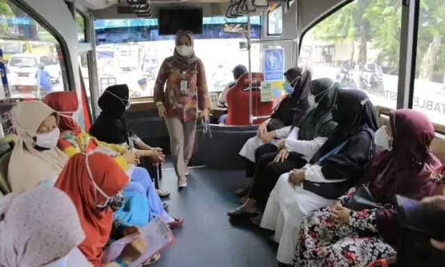 Naik Bis Jawara, Dinkes dan RSUD Kota Tangerang Skrining Dini Kasus TBC Naik Bis Jawara, Dinkes dan RSUD Kota Tangerang Skrining Dini Kasus TBC