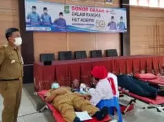 Donor Darah Rangkaian HUT Korpri ke-50 di Kota Tangerang Ratusan Kantong Didapat, Kecamatan Cipondoh Targetkan 150 Kantong Darah Donor Darah Rangkaian HUT Korpri ke-50 di Kota Tangerang Ratusan Kantong Didapat, Kecamatan Cipondoh Targetkan 150 Kantong Darah
