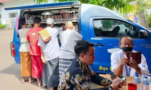 Perpustakaan Keliling DPAD Kota Tangerang Mangkal di Lapas Pemuda Kelas II A Perpustakaan Keliling DPAD Kota Tangerang Mangkal di Lapas Pemuda Kelas II A