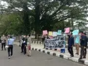 HMI MPO Lebak Gelar Aksi Tetrikal, Kritisi Permasalahan Drainase HMI MPO Kabupaten Lebak kritisi permasalahan drainase.