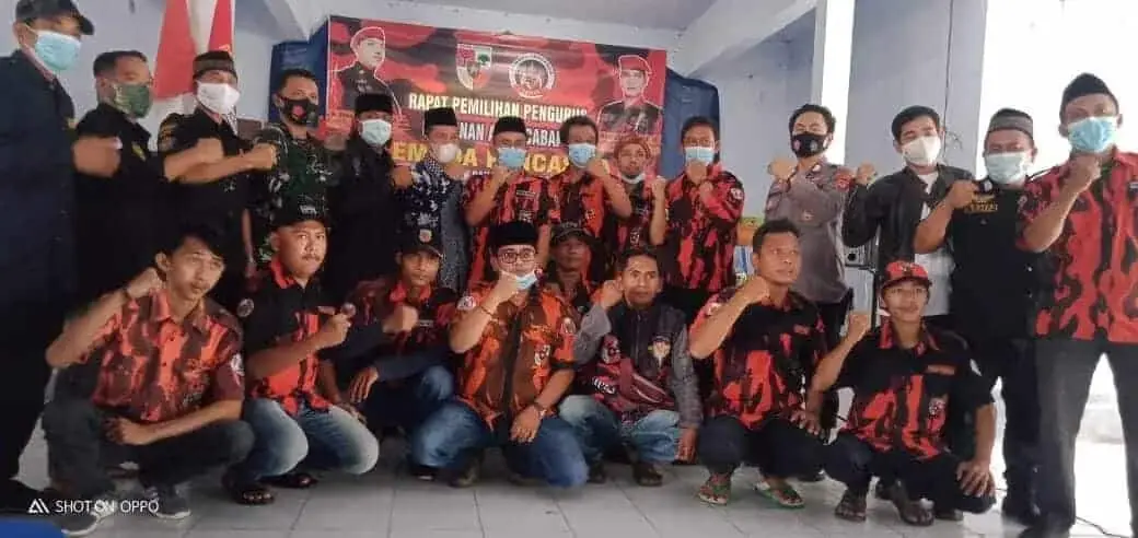 Jajaran kepengurusan Ormas PAC PP Kecamatan Banjarsari.