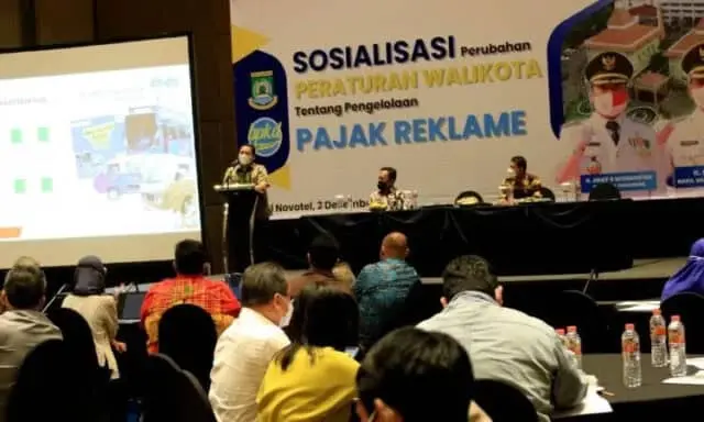Sosialisasi Perubahan Perwal Pajak Reklame di Kota Tangerang, Bisa Pakai Gadget