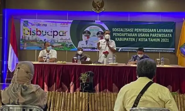 Disbudparman Sosialisasi Layanan Izin Usaha Pariwisata di Kota Tangerang Disbudparman Sosialisasi Layanan Izin Usaha Pariwisata di Kota Tangerang