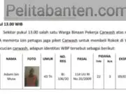 Polisi Bentuk Tim Khusus Buru Napi Kabur dari Lapas Kelas 1 Tangerang Polisi Bentuk Tim Khusus Buru Napi Kabur dari Lapas Kelas 1 Tangerang