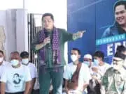Pesan Bantu Sesama, Erick Thohir Bangun Fasilitas Lapangan Voli di Kampung Cengkok Pesan Bantu Sesama, Erick Thohir Bangun Fasilitas Lapangan Voli di Kampung Cengkok