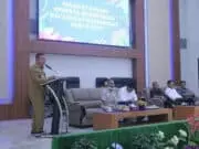 Kecamatan Pagedangan Gelar Musrenbang 2023, Ini yang di Prioritaskan Camat Pagedangan, Akhmad Zainudin saat memberikan sambutannya di kegiatan Musrenbang 2023 di Kecamatan Pagedangan.