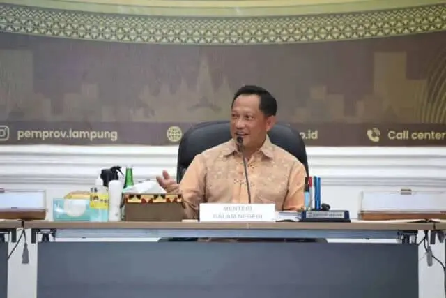 Mendagri Sampaikan Sejumlah Arahan Program Strategis di Lampung Mendagri Sampaikan Sejumlah Arahan Program Strategis di Lampung