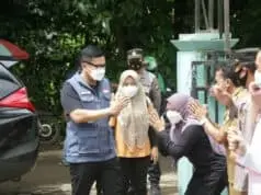 Pemkab Pandeglang Capai 70% Vaksinasi Dosis 1, Wabup Tanto: Selanjutnya Target untuk Lansia & Anak Wakil Bupati Pandeglang Tanto Warsono Arban saat melakukan monitoring vaksinasi di UPT Puskesmas Banjar, Selasa (11/1/2022).