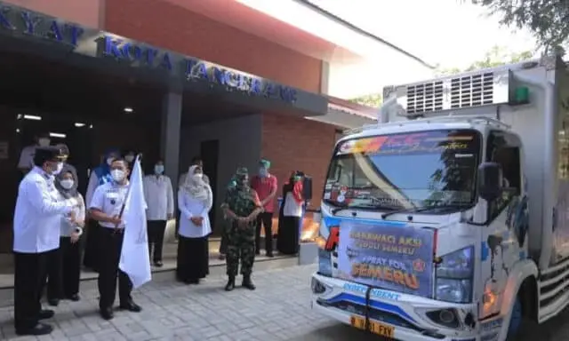 Pemkot Tangerang Sumbang Rp200 Juta dan Logistik ke Semeru Pemkot Tangerang Sumbang Rp200 Juta dan Logistik ke Semeru