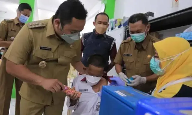 Sudah 73 Persen, Vaksinasi Anak 6+ di Kota Tangerang Diharap Tercapai Sesuai Target Sudah 73 Persen, Vaksinasi Anak 6+ di Kota Tangerang Diharap Tercapai Sesuai Target