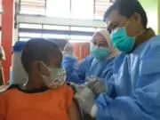 Giliran Anak Berkebutuhan Khusus Mendapat Vaksinasi Covid-19 Giliran Anak Berkebutuhan Khusus Mendapat Vaksinasi Covid-19