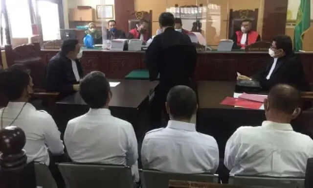 Sidang Kebakaran Lapas Tangerang Kembali Digelar, 4 Terdakwa Dituntut Pasal Kelalaian Sidang Kebakaran Lapas Tangerang Kembali Digelar, 4 Terdakwa Dituntut Pasal Kelalaian