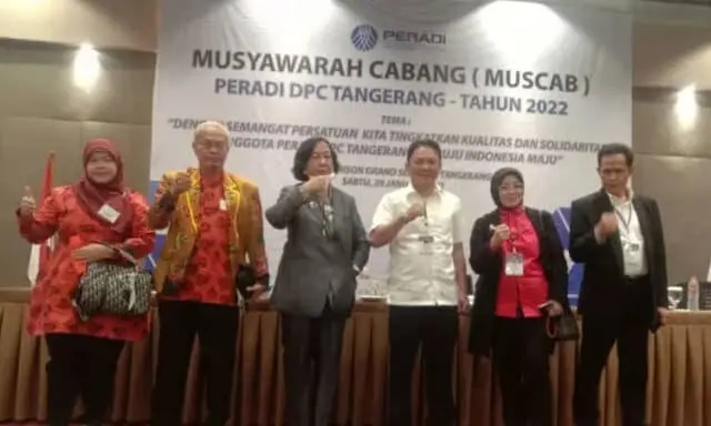 Muscab Peradi Tangerang Berlangsung Alot, Doni Martin Ketua 5 Tahun ke Depan Muscab Peradi Tangerang Berlangsung Alot, Doni Martin Ketua 5 Tahun ke Depan
