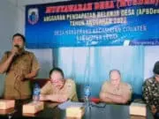 Pemerintah Desa Nangerang Gelar Musdes Bahas APBDes Tahun 2022 Musyawarah Desa Nangerang, Kecamatan Cirinteun dalam pembahasan APBDes 2022.