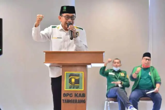 IMG-20220204-WA0042 H. Ahyani Anibhani anggota DPRD Kabupaten Tangerang yang juga sebagai Sekretaris DPC PPP Kabupaten Tangerang.