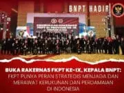 Komjen Pol Boy Rafli Amar Buka Rakernas FKPT; Kita Ingin Indonesia Harmoni