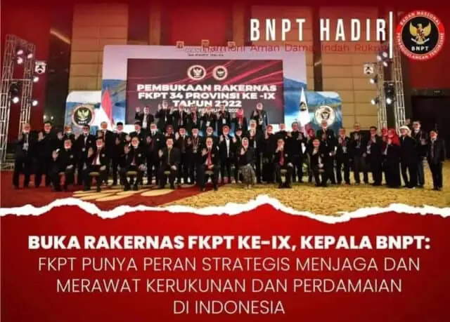 Komjen Pol Boy Rafli Amar Buka Rakernas FKPT; Kita Ingin Indonesia Harmoni Komjen Pol Boy Rafli Amar Buka Rakernas FKPT; Kita Ingin Indonesia Harmoni