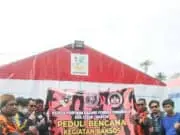 MPC Pemuda Pancasila Lebak Bantu Korban Pergerakan Tanah