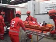 PMI Kota Tangerang Gelar Simulasi Kebakaran PMI Kota Tangerang Gelar Simulasi Kebakaran