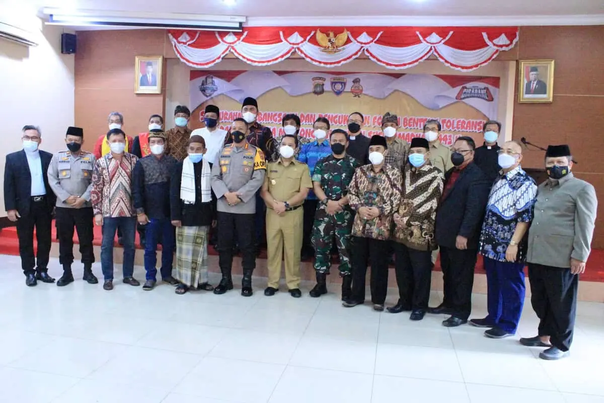 Forum Benteng Toleransi Dikukuhkan, Ini Harapan Forkopimda Forum Benteng Toleransi Dikukuhkan, Ini Harapan Forkopimda