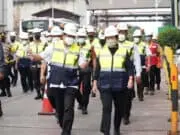 Puan Dukung Modernisasi Pabrik Pupuk Petrokimia Puan Dukung Modernisasi Pabrik Pupuk Petrokimia