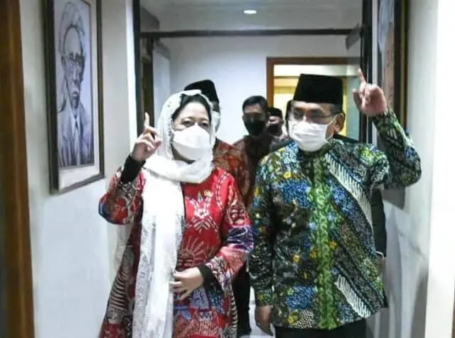 Di Kantor PBNU, Puan Maharani Kembali Tegaskan Pemilu Tetap 2024 Di Kantor PBNU, Puan Maharani Kembali Tegaskan Pemilu Tetap 2024