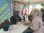 Jadi Aturan Mudik Lebaran, Vaksinasi di Puskesmas Kunciran Baru Meningkat Jadi Aturan Mudik Lebaran, Vaksinasi di Puskesmas Kunciran Baru Meningkat